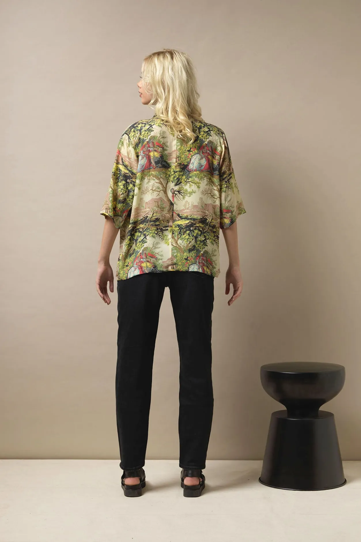 Women One Hundred Stars Country Toile Rachel Top