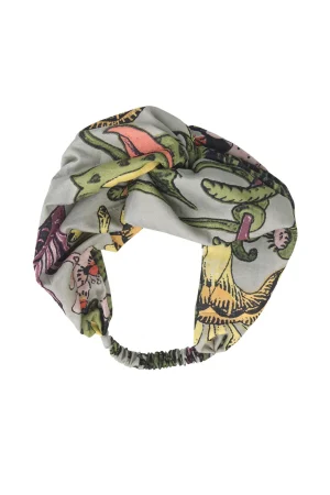 One Hundred Stars Eccentric Blooms Putty Headband