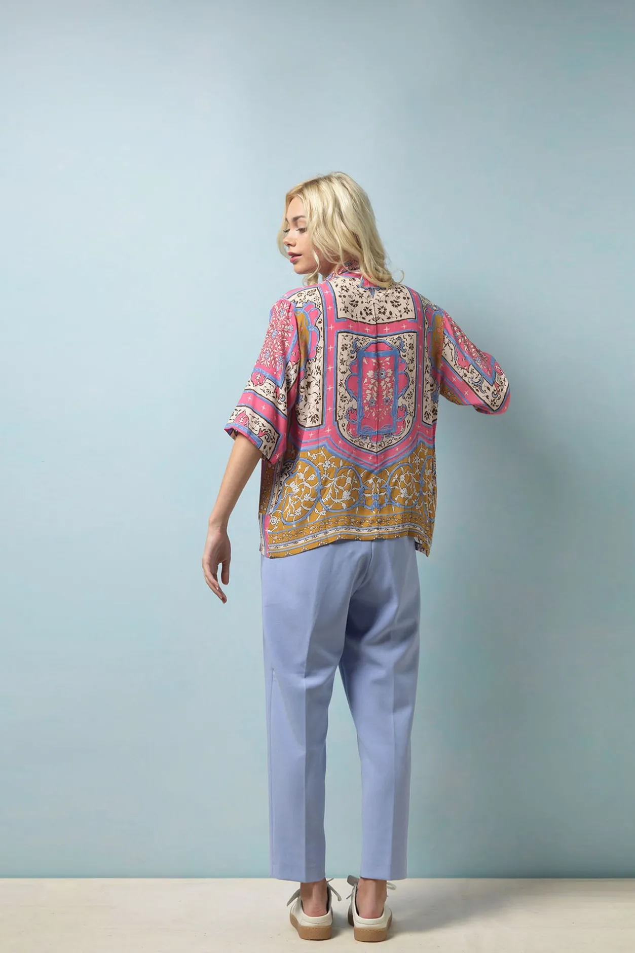 Women One Hundred Stars Indian Summer Pink Rachel Top