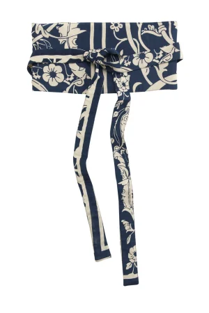 One Hundred Stars Jaipur Blue Obi Belt