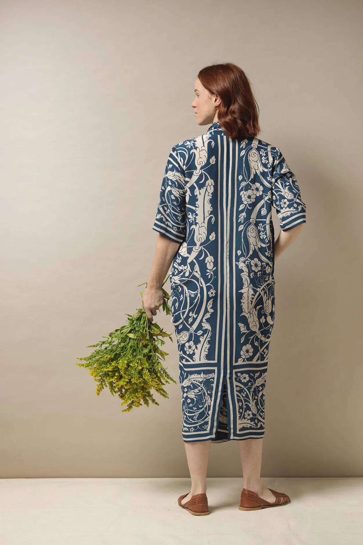 Women One Hundred Stars Jaipur Blue Rachel Dress