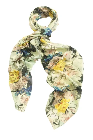 One Hundred Stars Lily Verdigris Scarf