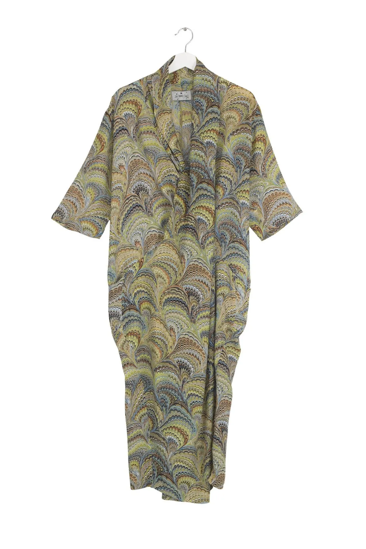 Women One Hundred Stars Marbled Green Rachel Dress